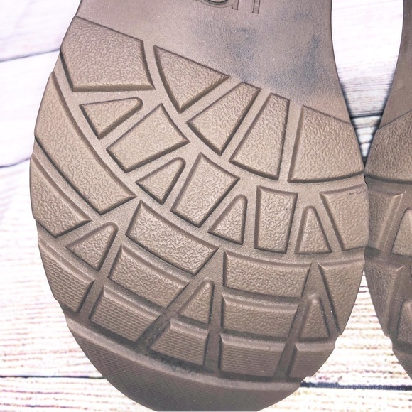 Ugg Australia Kids Tan Azell Hiker Suede Ankle Winter Boots shoes Size 11Toddler - Picture 7 of 11